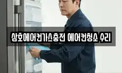 삼호에어컨가스충전 에어컨청소 수리