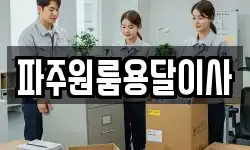파주원룸용달이사
