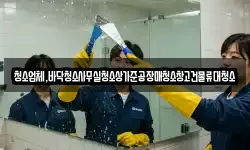 청소업체,바닥청소사무실청소상가준공장매청소창고건물류대청소