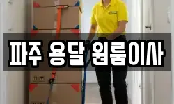 파주 용달 원룸이사