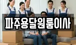 파주용달원룸이사