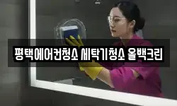 평택에어컨청소 세탁기청소 올백크린