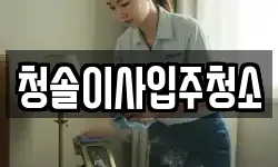 청솔이사입주청소