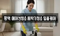 평택 에어컨청소 세탁기청소 일품케어