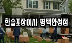 한솔포장이사 평택안성점