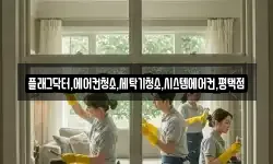 플래그닥터,에어컨청소,세탁기청소,시스템에어컨,평택점