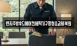 렌지주방후드에어컨세탁기구멍청소교체복원