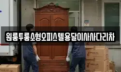원룸투룸소형오피스텔용달이사사다리차