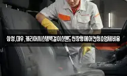 삼성,대우,캐리어시스템벽걸이스탠드천장형에어컨청소업체비용