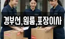 경부선,원룸,포장이사
