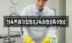 신속쓰레기집청소고독사청소특수청소