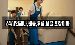 24시언제나,원룸,투룸,용달,포장이사