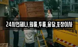 24시언제나,원룸,투룸,용달,포장이사