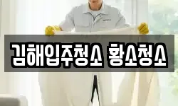 김해입주청소 황소청소