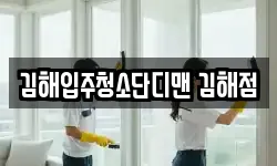 김해입주청소단디맨 김해점