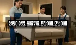 창원이삿짐,원룸투룸,포장이사,모범이사
