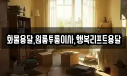 경남 김해시 안동 이사,용달이사,포장이사,원룸이사,보관이사