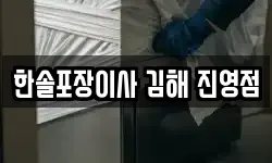 한솔포장이사 김해 진영점