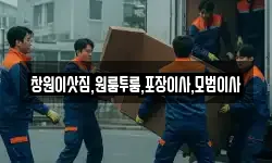 창원이삿짐,원룸투룸,포장이사,모범이사