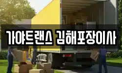 가야트랜스 김해포장이사