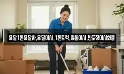 용달1톤용달차,용달이사,1톤트럭,원룸이사,반포장이사화물