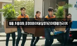 원룸,투룸이사,포장이사OK용달장거리OK화물전국OK