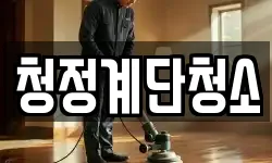 청정계단청소