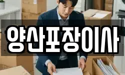 양산포장이사