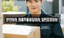 양산이사,원룸투룸용달이사,일반포장이사