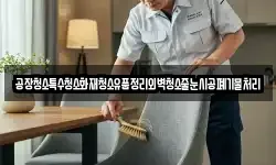 공장청소특수청소화재청소유품정리외벽청소줄눈시공폐기물처리