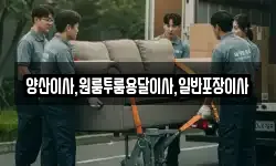 경남 양산시 유산동 이사,용달이사,포장이사,원룸이사,보관이사