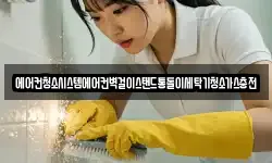 에어컨청소시스템에어컨벽걸이스탠드통돌이세탁기청소가스충전