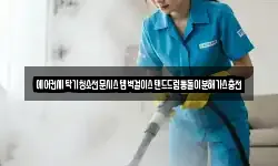 에어컨세탁기청소전문시스템벽걸이스탠드드럼통돌이분해가스충전