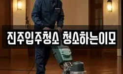 진주입주청소 청소하는이모