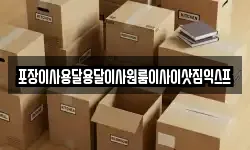 포장이사용달용달이사원룸이사이삿짐익스프