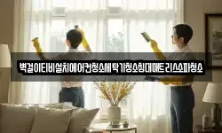 벽걸이티비설치에어컨청소세탁기청소침대매트리스소파청소