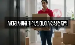 사다리차비용,가격,임대,이사경남전지역