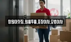 창원이삿짐,원룸투룸,포장이사,모범이사