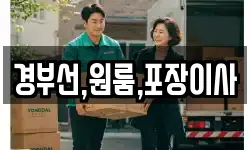 경부선,원룸,포장이사