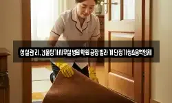 성실관리,건물상가사무실병원학원공장빌라계단정기청소용역업체