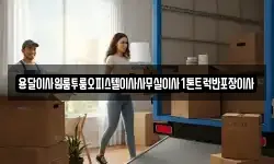 용달이사원룸투룸오피스텔이사사무실이사1톤트럭반포장이사