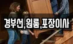 경부선,원룸,포장이사