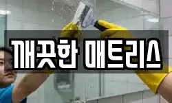 깨끗한 매트리스