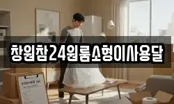 창원참24원룸소형이사용달