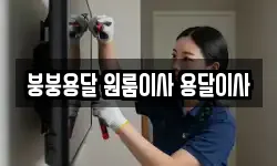 붕붕용달 원룸이사 용달이사