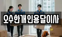 오수한개인용달이사