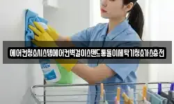에어컨청소시스템에어컨벽걸이스탠드통돌이세탁기청소가스충전