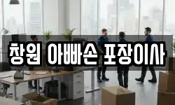 창원 아빠손 포장이사