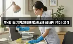 냉난방기시스템벽걸이에어컨청소드럼통돌이세탁기청소가스충전