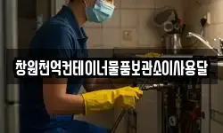 창원천억컨테이너물품보관소이사용달